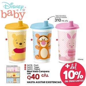 Tupperware Disney Winnie the Pooh & Friends
Sippy Cups